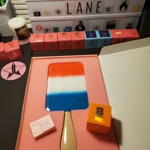 Jeffree ☆ Bombpop Mirror & orange gummy bear scrub